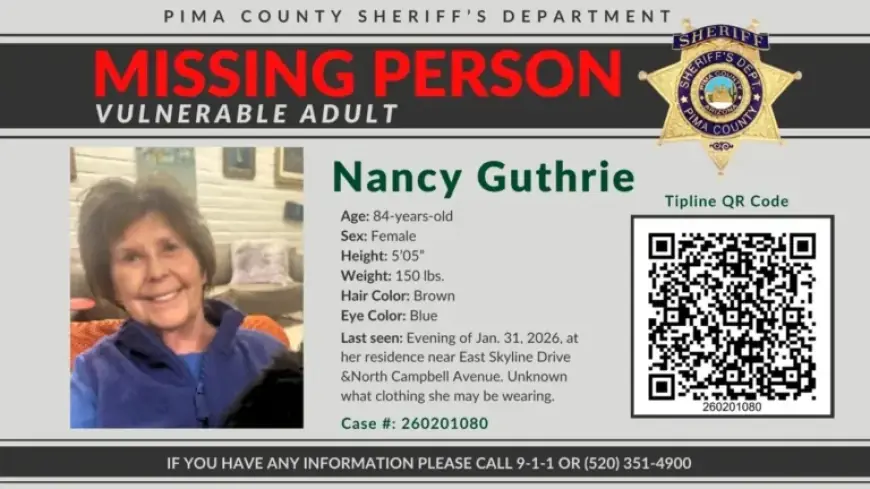 Investigators Suspect Nancy Guthrie’s Home Abduction