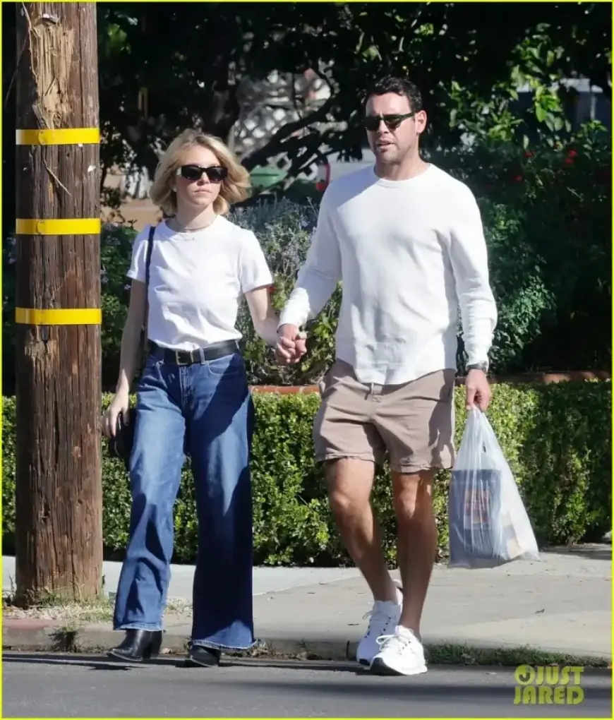Sydney Sweeney and Scooter Braun Spotted Holding Hands in Brentwood Stroll