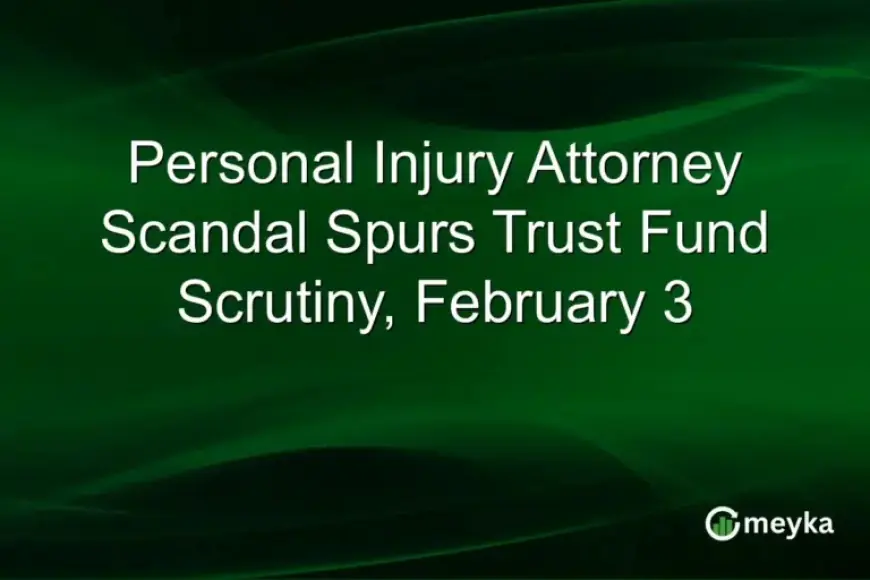 Scandal Engulfs Personal Injury Attorney, Prompts Trust Fund Investigation