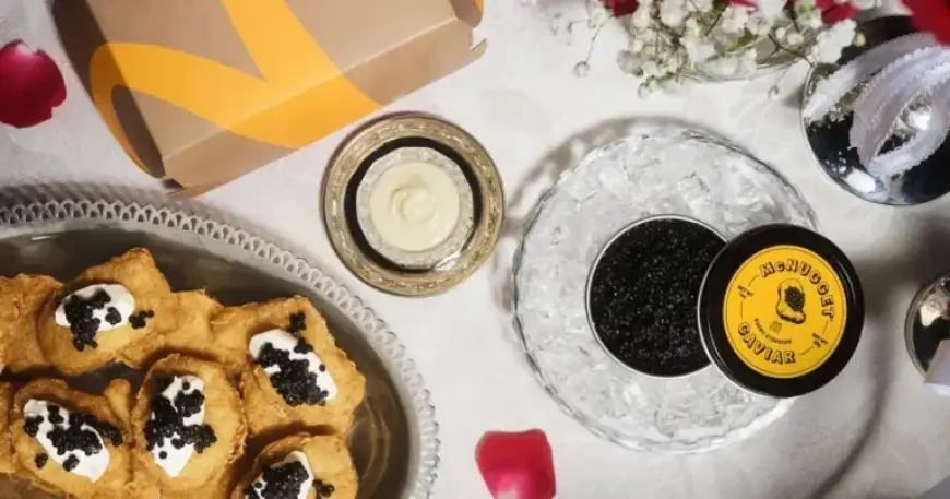Get Free McNugget Caviar Kits from McDonald’s This Valentine’s Day