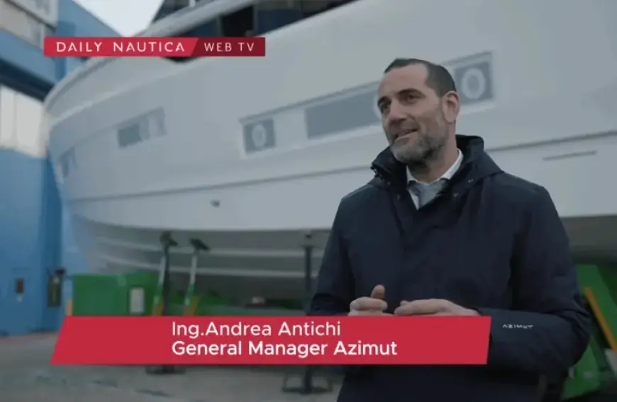 Azimut GM Declares Seadeck 9 Largest Yacht Ever Built in Avigliana Video