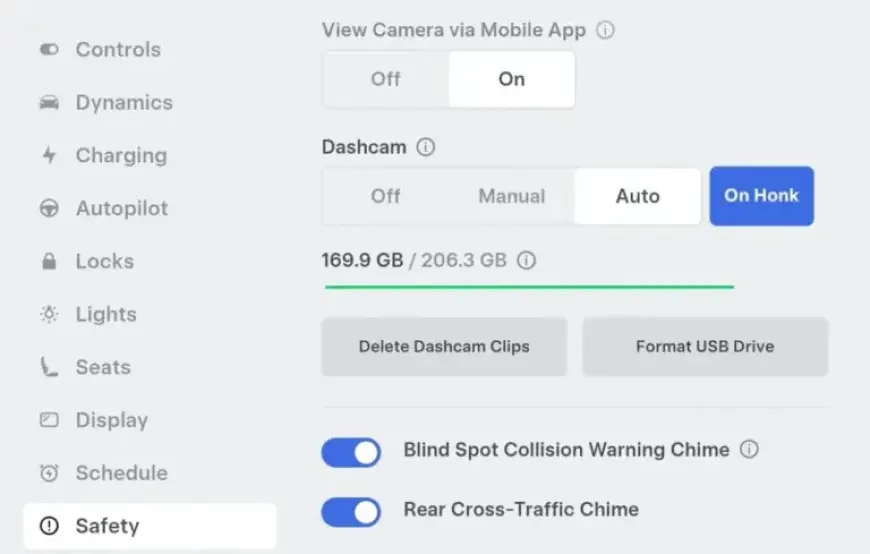 Tesla Expands Dashcam Recording to Retain 24 Hours of Footage