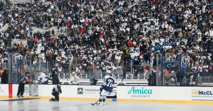 Beaver Stadium Hosts Historic MMLW Hockey Event