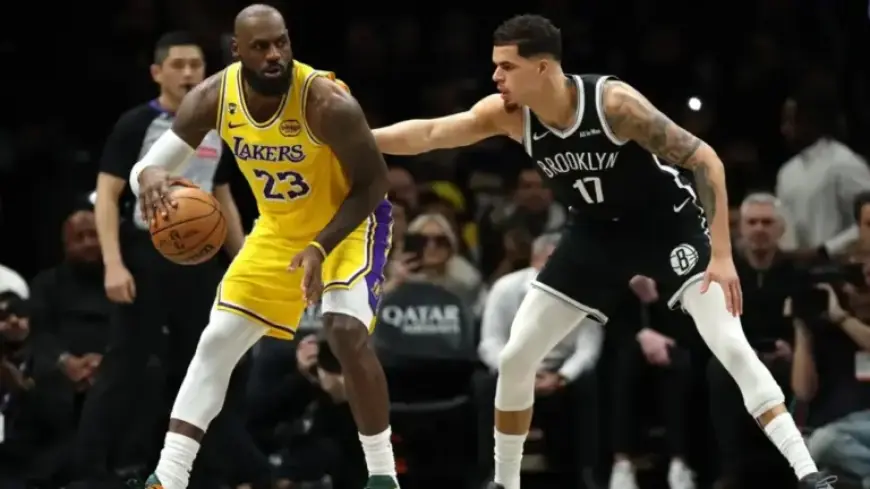 Lakers Triumph Over Nets; LeBron and Doncic Shine, Earning NBA Fan Praise