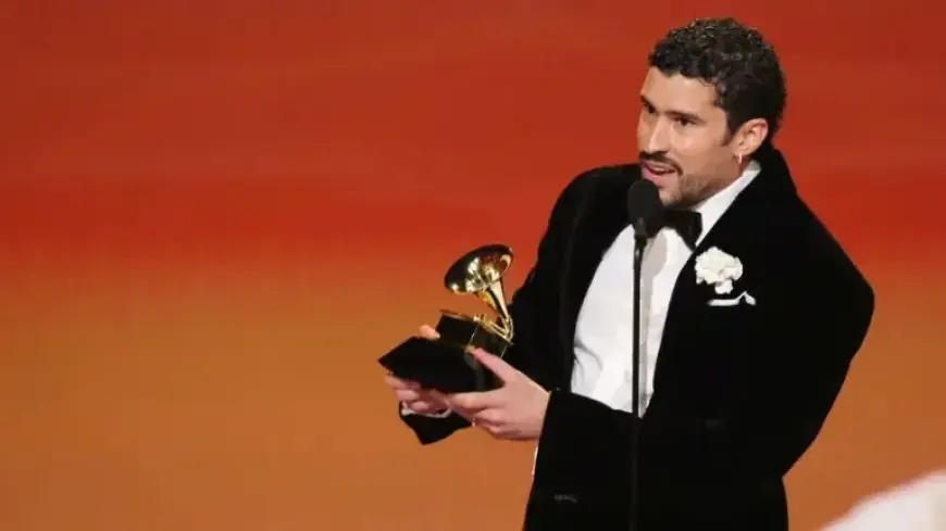 Bad Bunny Protests ICE During Grammy Award Win