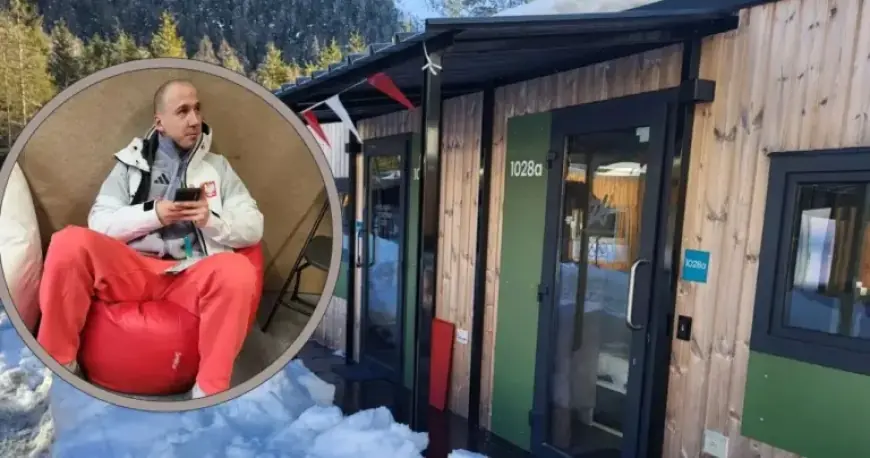 Polish Olympians Share First Impressions of Village’s 377 Camping-Style Homes