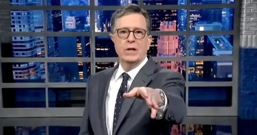 Colbert Mocks D-List Celebrities at MAGA Halftime Show