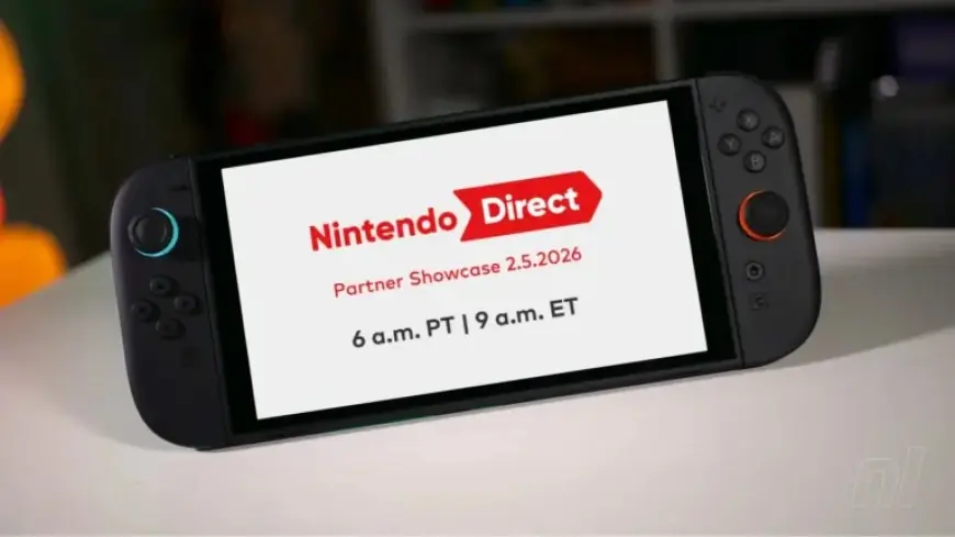Nintendo Direct Partner Showcase Set for February 5, 2026
