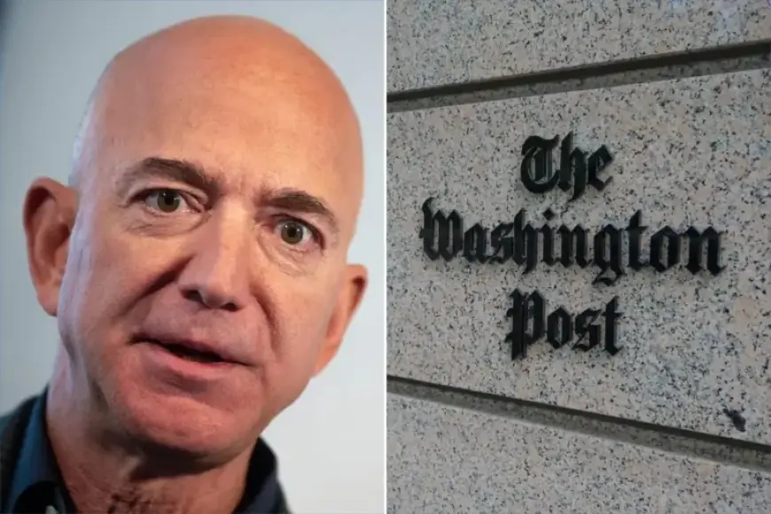 Jeff Bezos Initiates Major Layoffs at The Washington Post, Cutting One-Third Staff