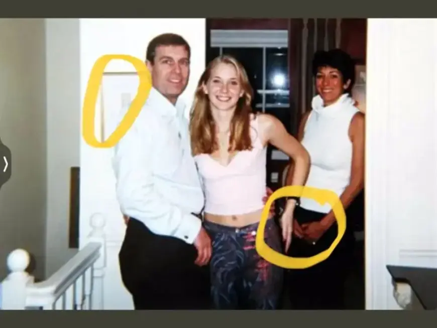 Ghislaine Maxwell Verifies Prince Andrew, Virginia Giuffre Photo in Epstein Records