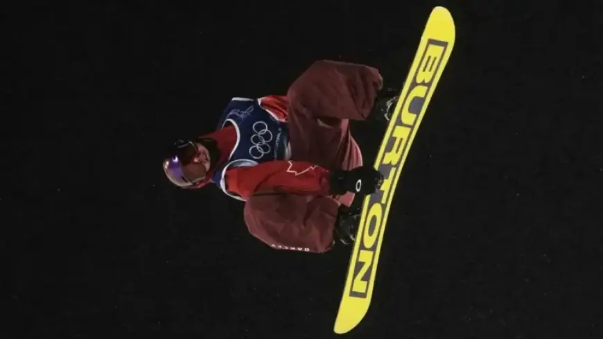 Canadian Snowboarder Mark McMorris Crashes in Big Air Training Session