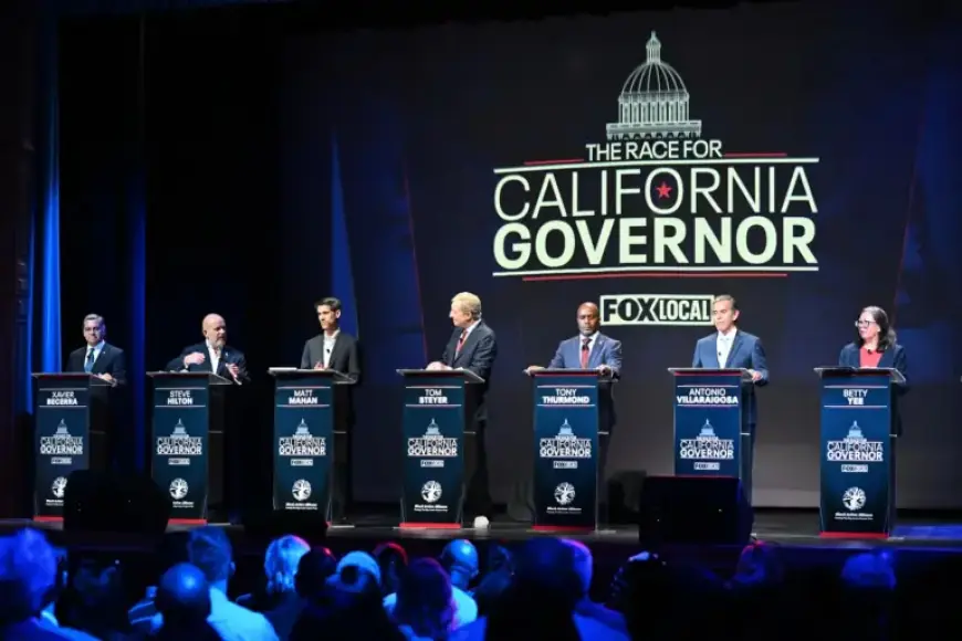 California Governor Candidates Face Off in First Televised Debate: Key Takeaways
