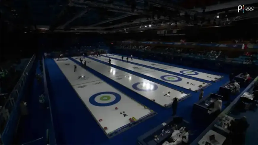 Olympic Curling Matches Delayed: Unforeseen Pause After Five Minutes