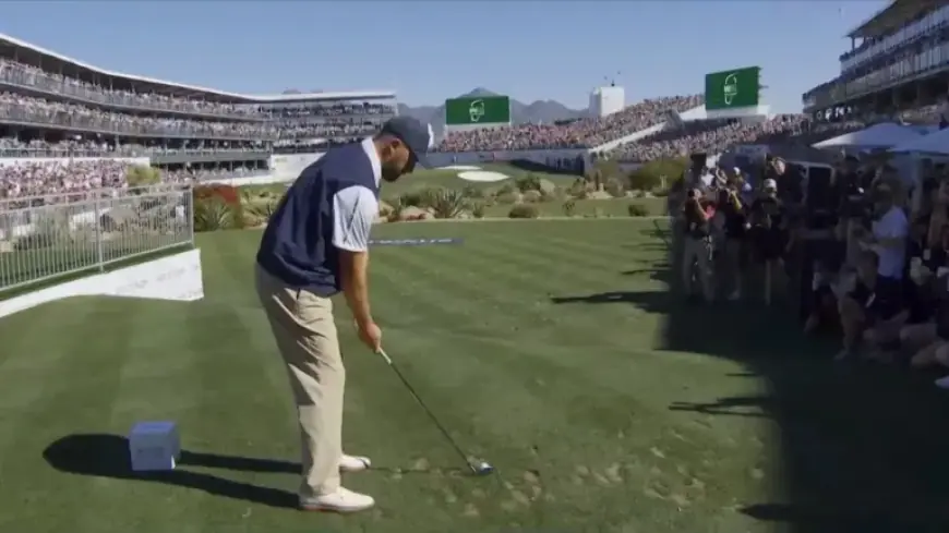 Travis Kelce Excites WM Phoenix Open with Stunning Tee Shot, Birdie on 16