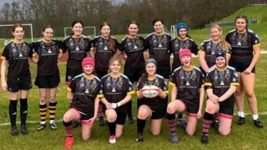 Mid Argyll U15 Girls Secure Victory in Debut Cup Rugby Match
