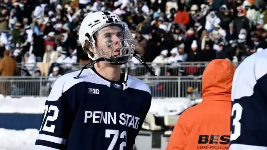 Penn State Hockey Star Gavin McKenna Charged with Felony