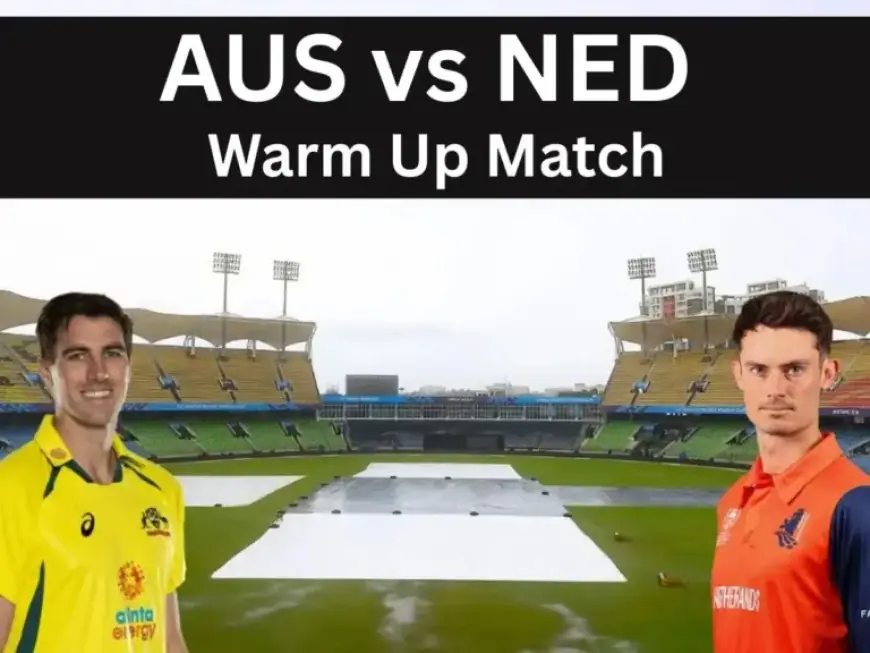 Rain Delays AUS vs NED Warm-Up; Australia to Bat First in T20 2026 Prep