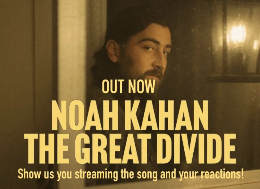 Noah Kahan’s “The Great Divide” 2026 Tour Ignites Presale Rush as Stadium Dates, Gigi Perez Support, and a New Album Era Lock In