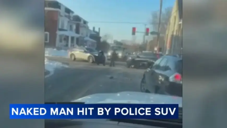 Norristown Officer Suspended After Video Shows Police Car Hitting Naked Man