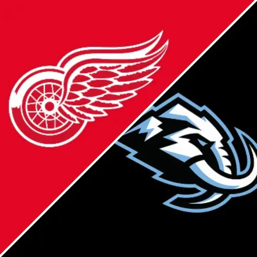 Mammoth Dominates Red Wings 4-1: Game Recap (Feb 5, 2026)