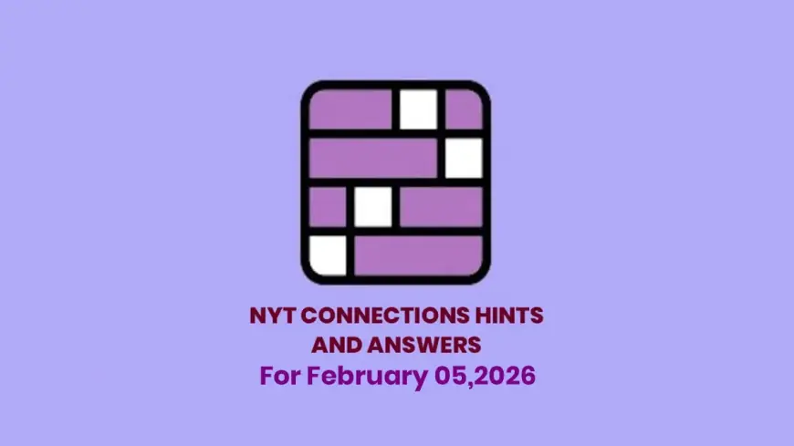 NYT Connections answers for February 5, 2026 (Puzzle #970) spread fast—here’s what’s confirmed