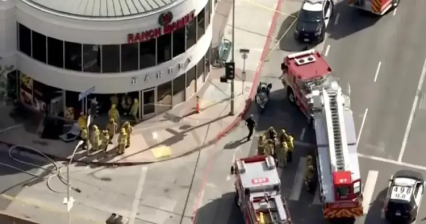 Car Crash at Westwood’s 99 Ranch Market Leaves 2 Dead, Several Injured