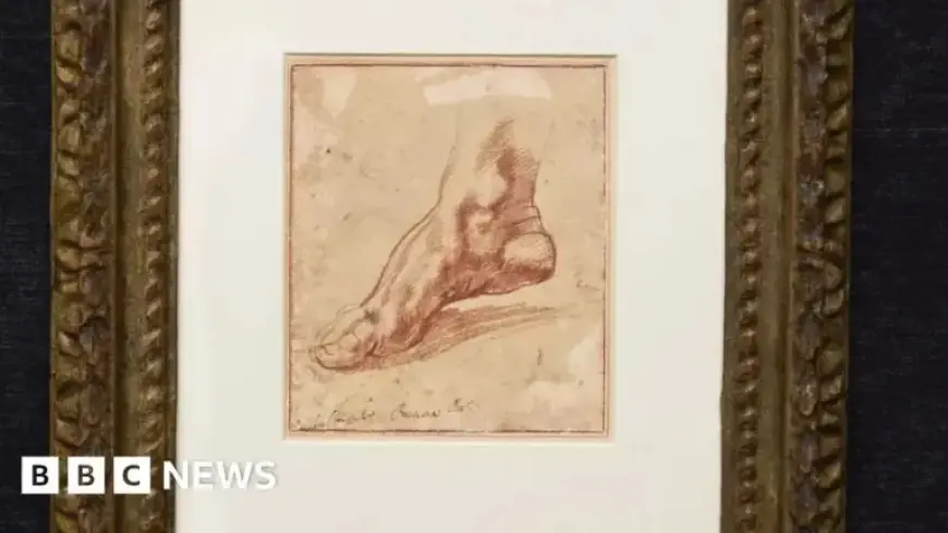 Michelangelo Foot Sketch Sale Fetches £16.9m