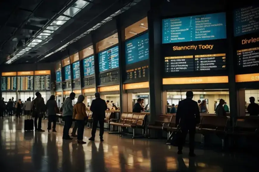 Canadian Travelers Stranded as Airlines Cancel, Delay Flights Nationwide