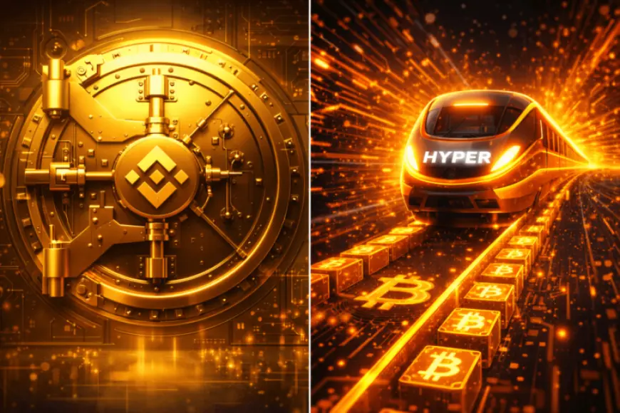Binance Dominates with $155B Asset Surge; $HYPER Leads Bitcoin L2 Market