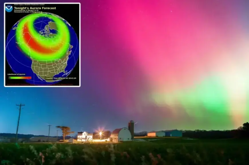 Aurora Borealis Tonight Across 11 US States: Viewing Guide Post-Solar Storm