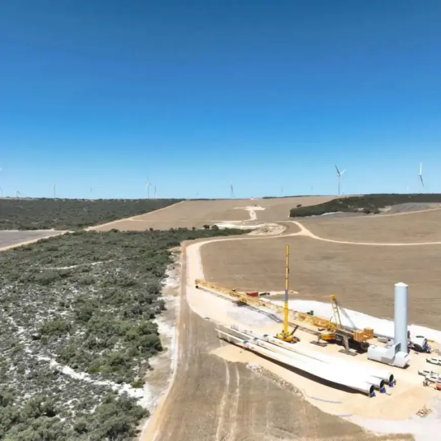 First Four Turbines Installed in State’s Largest Wind Farm Expansion