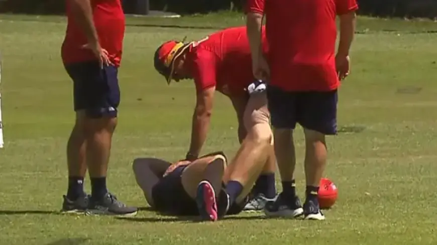 Adelaide Crows’ Mark Keane Suffers Severe Ankle Injury in Training Session