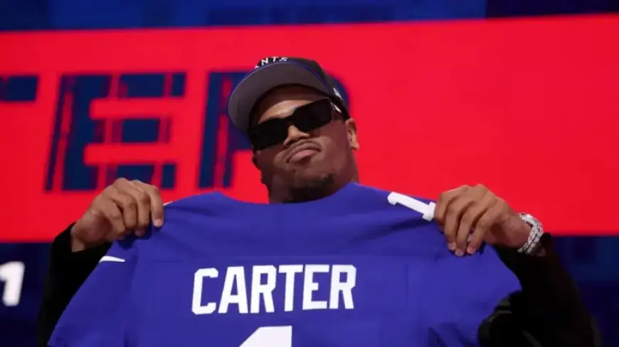 Abdul Carter Dropped by New York Giants in 2025 ESPN NFL Re-Draft