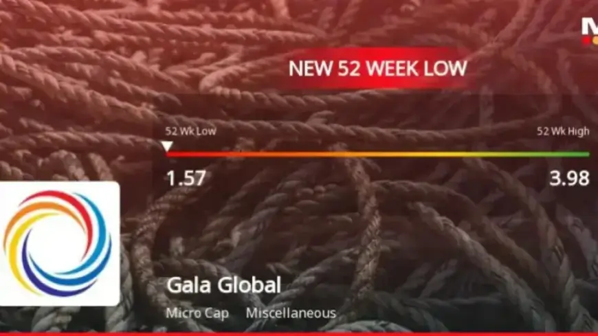 Gala Global Products Ltd Reaches 52-Week Low Amid Financial Challenges