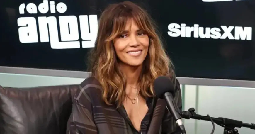 Halle Berry Stuns in Bold Sheer Robe for The Cut