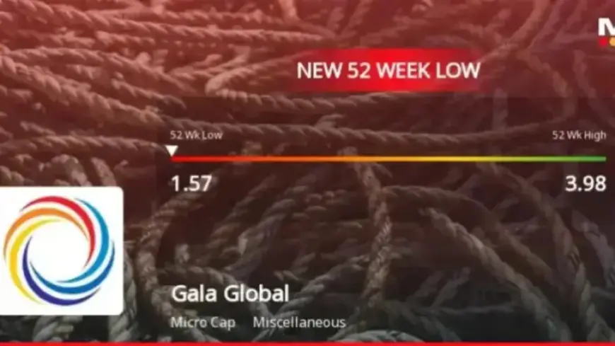 Gala Global Products Hits Yearly Low Amid Financial Struggles
