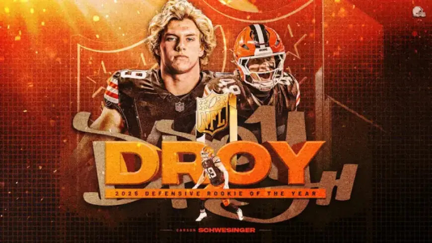 Carson Schwesinger Wins AP Defensive Rookie of the Year Honor