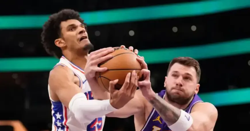 Luka Doncic Exits Lakers vs. 76ers Game Due to Leg Injury