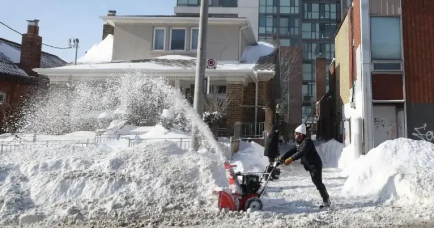 High Winds, Cold, and Blowing Snow Prompt Toronto Weather Alert Friday