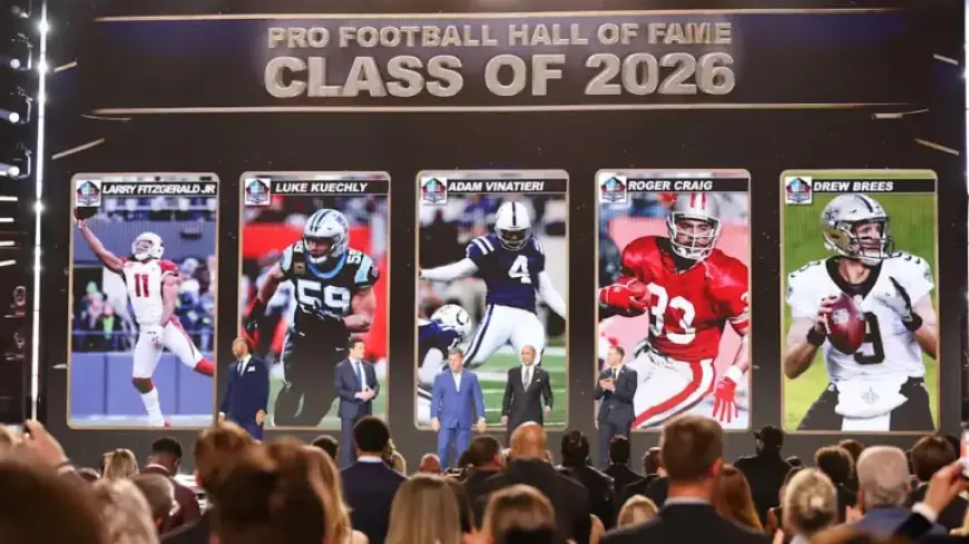 Pro Football Hall of Fame 2026 Inductees Announced at NFL Honors