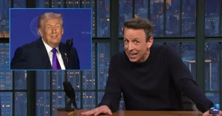 Trump Stands Out at Prayer Breakfast in Late Night Coverage