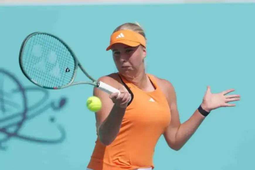 Clara Tauson Advances to Abu Dhabi Semifinals, Her First of the Season