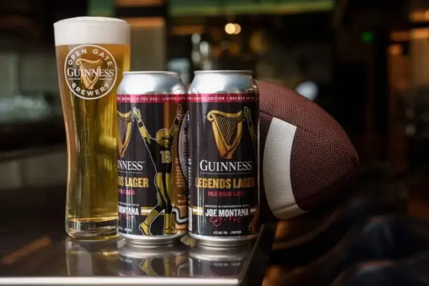 Guinness Teams Up with Joe Montana to Launch New Lager and Charity Effort