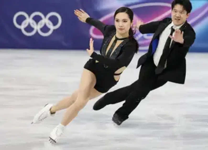 Ice Dancers Secure 7th in Team Event Rhythm Dance