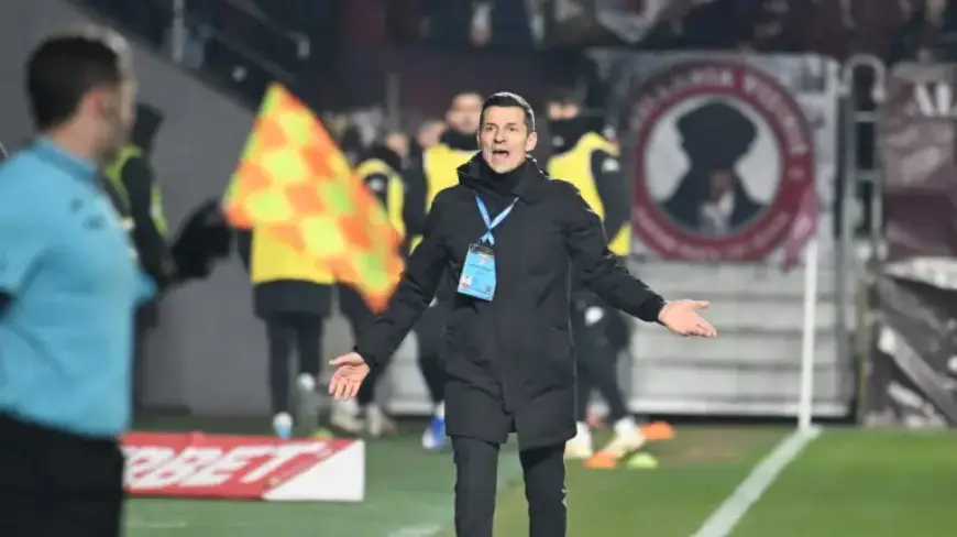 Costel Gâlcă Grounds Rapid as They Reach First Place: “Objective Matters Most”