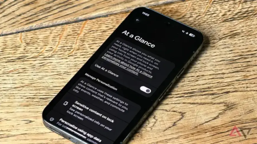 Google’s At a Glance Widget Receives Long-Awaited Update