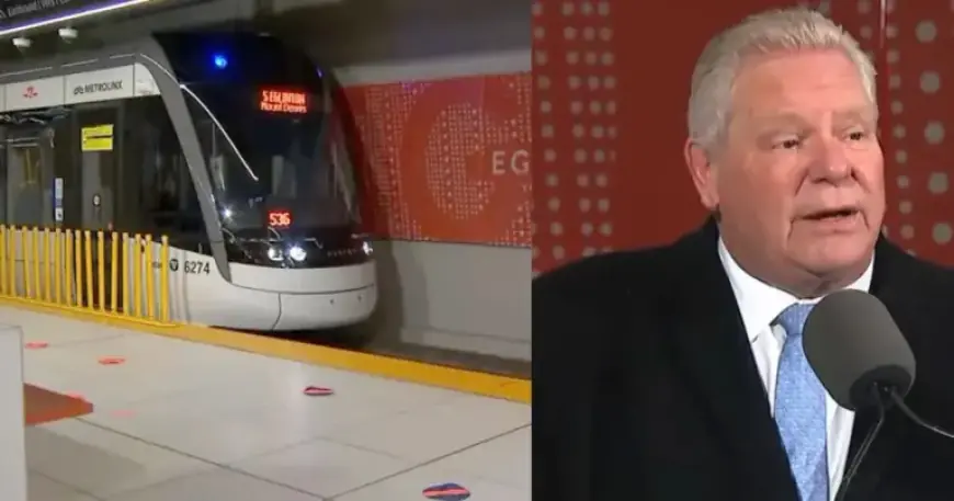 Ford Dismisses Inquiry Amid Praise for Eglinton Crosstown Completion