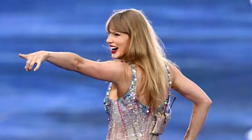 Taylor Swift’s “Opalite” Music Video Turns a Glossy Fake Commercial Into a Star-Studded Pop Satire