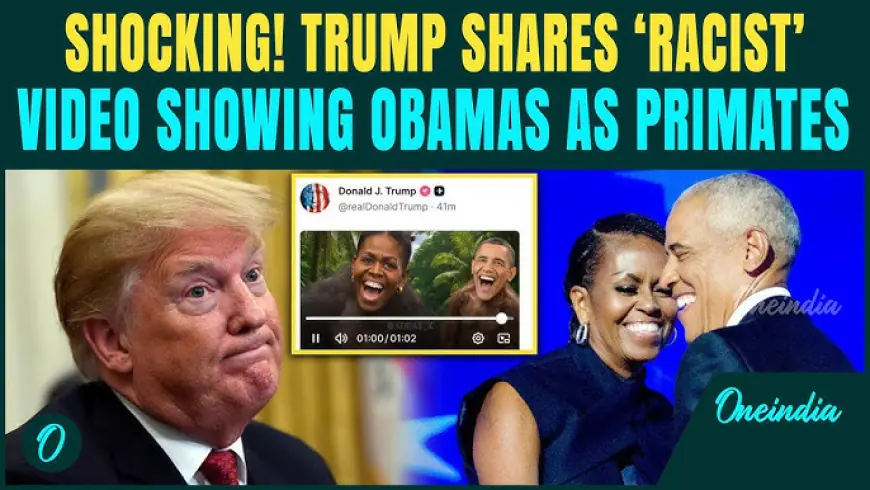 Trump Shares “Apes” Obama Video, Then Pulls It After Backlash—Tim Scott Breaks Ranks as Scrutiny Hits the White House’s Messaging