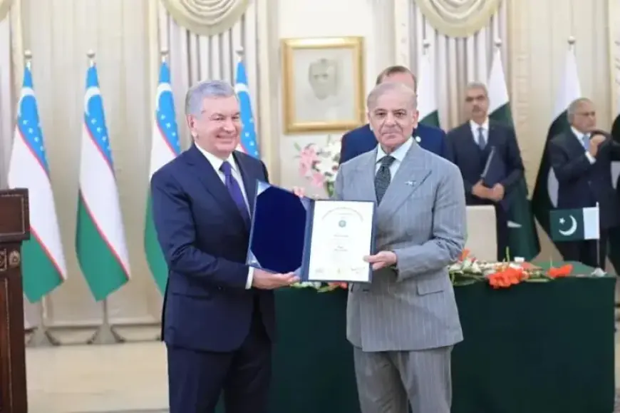 Uzbek President Mirziyoyev Receives Honorary PhD from NUST